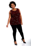 Vikki Vi Classic Shiraz Sparkle Tank