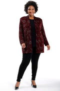 Vikki Vi Classic Shiraz Sparkle Kimono Jacket