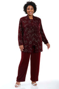 Vikki Vi Classic Shiraz Sparkle Kimono Jacket