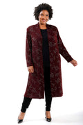 Vikki Vi Classic Shiraz Sparkle Kimono Duster