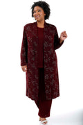 Vikki Vi Classic Shiraz Sparkle Kimono Duster