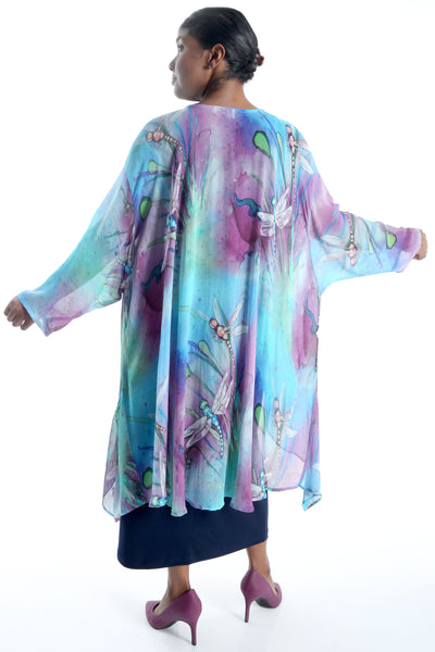 Sterling Dragonfly Whisper Top