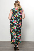 Vikki Vi Jersey Maui Maxi Tank Dress