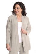 Vikki Vi Classic Sand Kimono Jacket