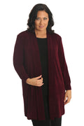 Vikki Vi Classic Shiraz Long Kimono Jacket