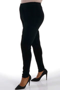 Vikki Vi Classic Black Petite Slim Leg Pant