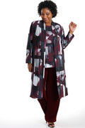 Vikki Vi Jersey Metro Long Sleeve Kimono Duster