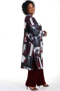 Vikki Vi Jersey Metro Long Sleeve Kimono Duster