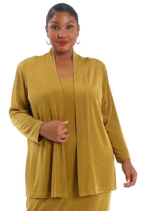 Vikki Vi Classic Gold Dust Kimono Jacket