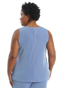 Vikki Vi Classic Powder Blue Tank