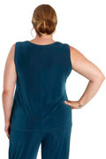 Vikki Vi Classic Deep Teal Tank