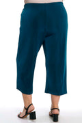 Vikki Vi Classic Deep Teal Crop Pant