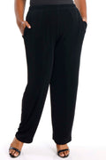 Vikki Vi Classic Black Pant w/ Pockets