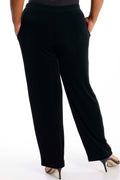 Vikki Vi Classic Black Pant w/ Pockets