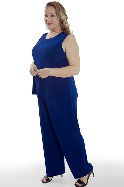 Vikki Vi Classic Royal Blue Tank