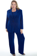 Vikki Vi Classic Royal Blue Pull on Pant