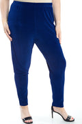 Vikki Vi Classic Royal Blue Slim Leg Pant