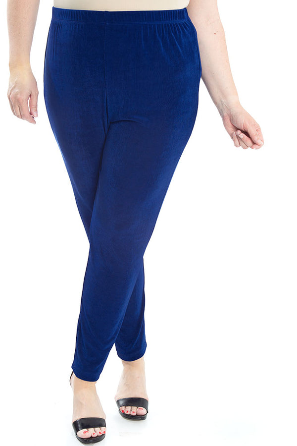 Vikki Vi Classic Royal Blue Slim Leg Pant