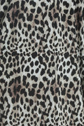 Vikki Vi Jersey Animal Zip Front Caftan