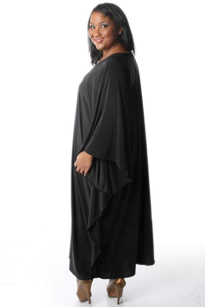 Zip shop up caftan