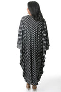 Dresses Vikki Vi Jersey Polka Dot Zip Front Caftan