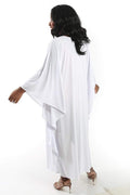 Dresses Vikki Vi Jersey White Zip Front Caftan