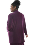 Jackets Vikki Vi Classic Boysenberry Kimono Jacket