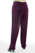 Pants Vikki Vi Classic Boysenberry Petite Pull-On Pant