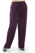 Pants Vikki Vi Classic Boysenberry Pull on Pant