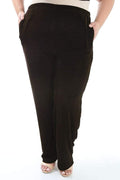 Pants Vikki Vi Classic Dark Chocolate Pant w/ Pockets