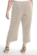 Vikki Vi Classic Sand Crop Pant