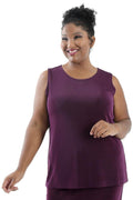 Tops Vikki Vi Classic Boysenberry Tank