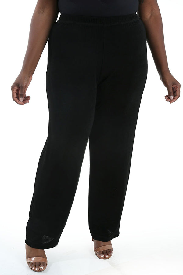 2-Terra & Sky Women's Plus Size XXL Leggens Stretch Design Fit Women Pant 
